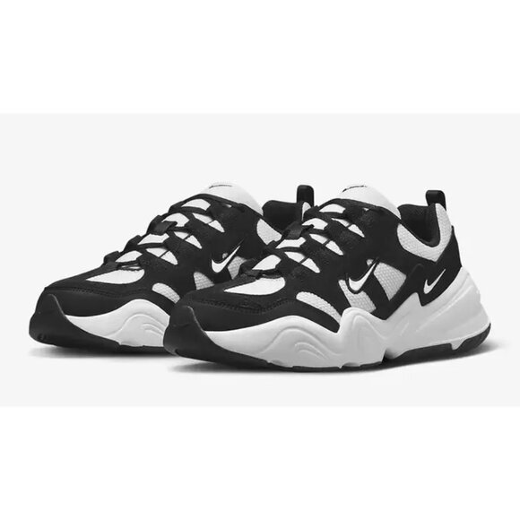 Nike Other - 🐼 [BRAND NEW] NIKE TECH HERA WHITE BLACK MENS SHOES SIZE 10 SNEAKERS 🐼
